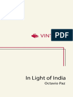 In Light of India - Octavio Paz