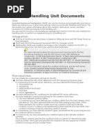 EWM HU Label PPF Action and Conditions Technique