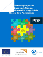 Guía Metodologica para La Construcción de Sistemas Locales de Protección Integral de La Niñez y de La Adolescenica de El Sal PDF