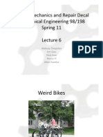 Bicycle Mechanics and Repair - Lecture6