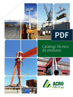 Catálogo técnico de produtos para elevação e amarração