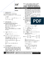 DATE: 03-01-2016 Paper-1 Part-I Mathematics: Hints & Solutions