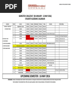 Semester1 - 2016 Academic Calendar