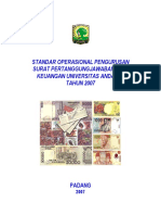 80311135 Standard Operating Procedure Spj Keuangan Unand