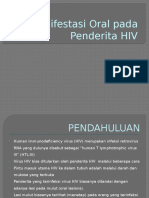 Manifestasi Oral Pada Penderita HIV