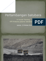 IHT Pertambangan Batubara