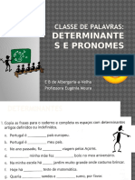 Exercicios Pronomes e Determinantes-Meu