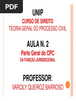 Aula 2 - Da Função Jurisdicional 2016.pdf