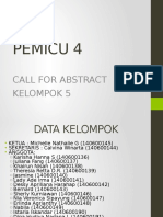 PEMICU 4- Call for Abstract