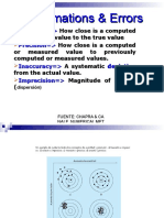 Approximations & Errors