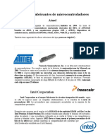 Empresa y Fabricantes de Microcontroladores