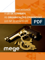 Lei das organizações criminosas