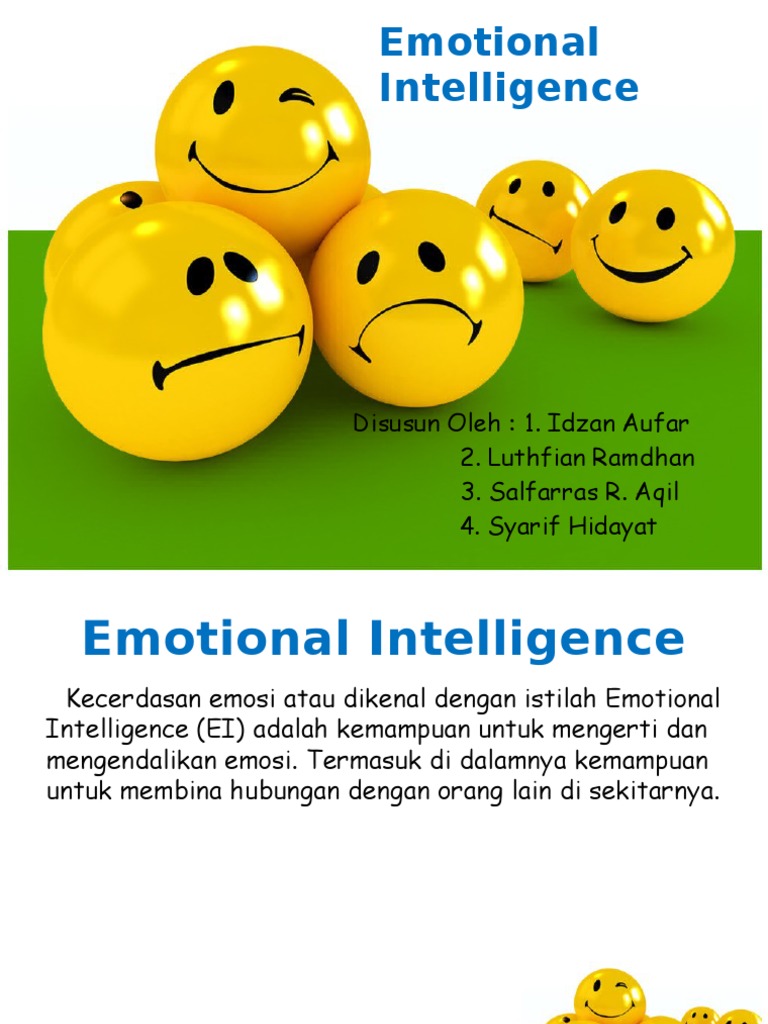 Pengembangan Kecerdasan Emosional | PDF | Pengembangan Diri | Sains ...