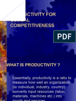Productivity For Global Competitiveness