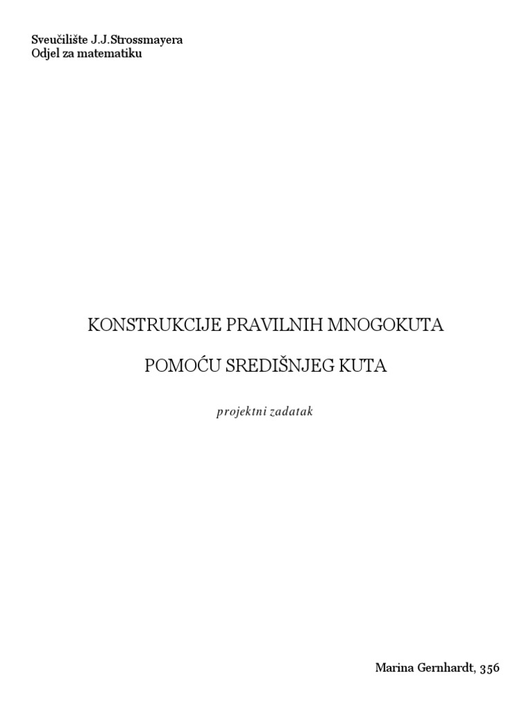 Konstrukcija Uglova. | PDF