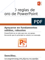 Las 10 Reglas de Oro de PowerPoint