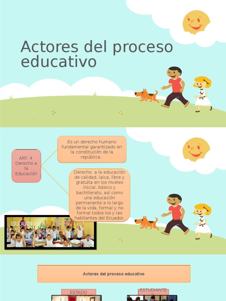 Actores del Proceso Educativo en Ecuador | PDF | Discriminación ...