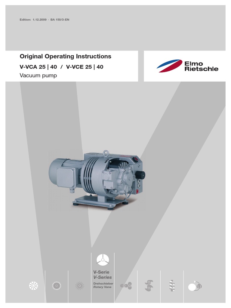 VacPump Ba150 3 en | PDF | Pump | Vacuum