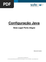 Configuracao Java NotaLegal