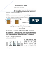 Consolidación Unidimensional