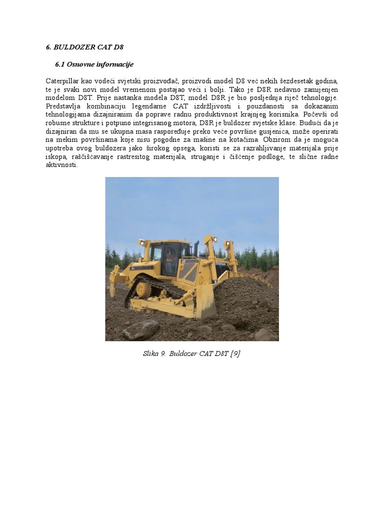 Buldozer D8 | PDF
