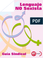 Guía para un lenguaje inclusivo y no sexista