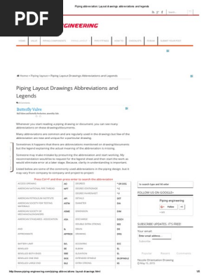Piping Diagram Abbreviations Premium Wiring Diagram Design
