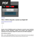 Obter o IMEI de Dispositivo Android Com Delphi XE5