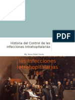 Historia Del Control de Las Infecciones Intrahopitalarias