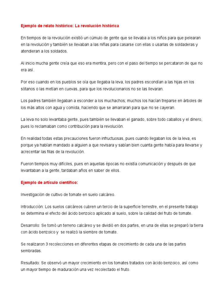 Ejemplo de Relato Histórico Migración humana Guatemala