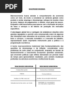 MACROECONOMIA