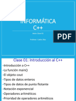 Clase 01 C++ 2015-1