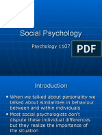 Social Psychology