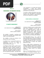 Cidadania, Um Desafio Social