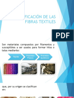Clasificación de Las Fibras Textiles