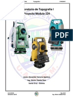 Topografía I Laboratorio Proyecto 