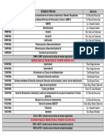 Cronograma de teóricos Tecnia 2