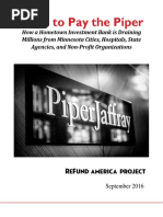 Time to Pay the Piper