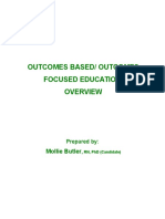 Outcomes Based Education