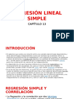 Regresión Lineal Simple