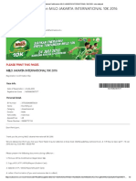 Registration Confirmation MILO JAKARTA INTERNATIONAL 10K 2016 - Eko Wahyudi PDF