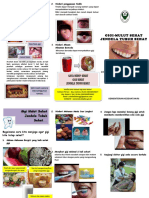 Leaflet Gigi Sehat Tubuh Sehat