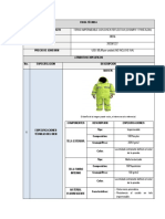 Ficha Técnica Terno Impermeable