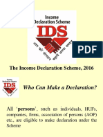 IncomeDeclarationScheme 2016 PPT