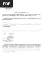 Rayo vs. Metropolitan Bank and Trust Company