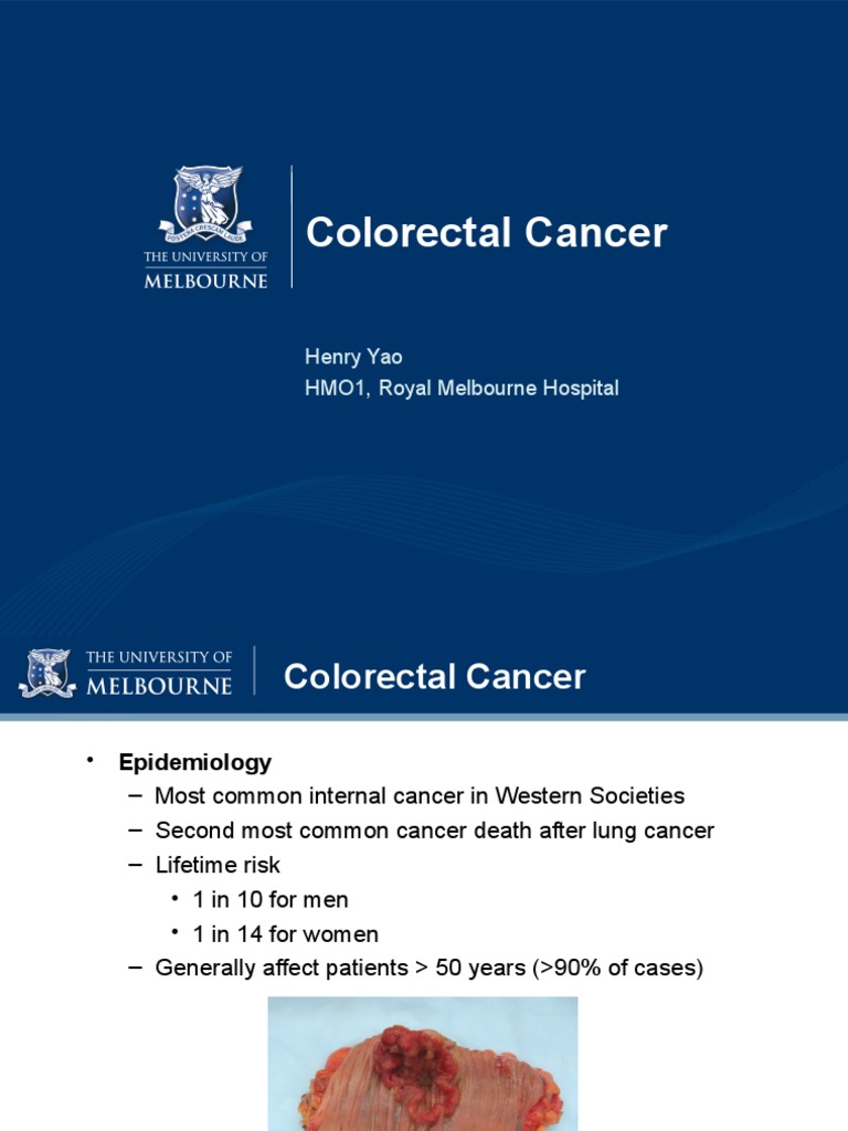 Colorectal Cancer | PDF | Colorectal Cancer | Colonoscopy