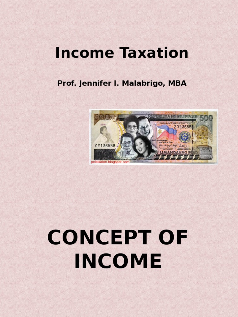 Taxable Income in the Philippines | PDF | Gross Income | Life Insurance