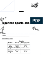 Booklet Sports and Hobbies