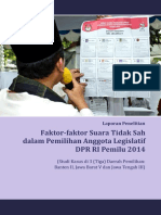 46 LP3ES - Laporan Penelitian Faktor-Faktor Suara Tidak Sah Dalam Pemilihan Anggota Legislatif DPR RI Pemilu 2014 Bi