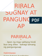 Group 3-Parirala Sugnay at Pangungusap